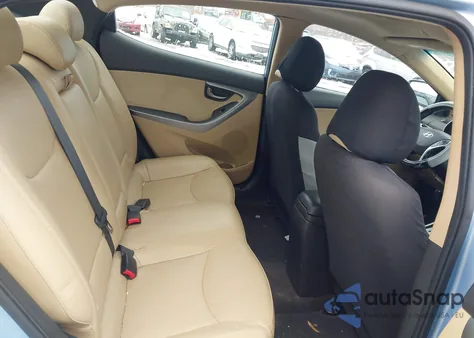 2012 Hyundai Elantra Limited (Ulsan Plant) из США, поврежденный, VIN KMHDH4AE6CU192982